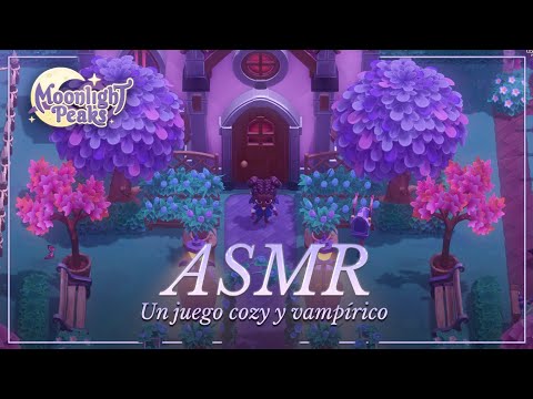 ASMR ✧ ¿Nos mudamos a Moonlight Peaks? 🦇🍷 Moonlight Peaks Demo [binaural, gameplay susurrado]