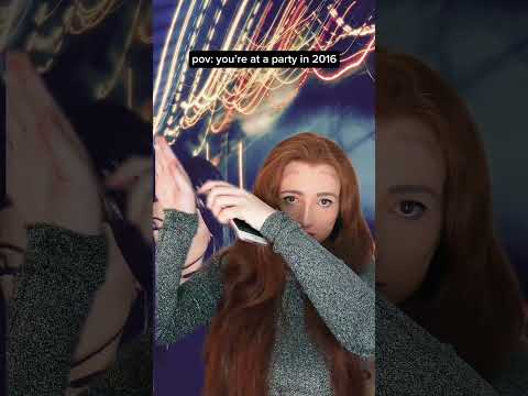 parties in 2016 #asmr #nostalgia #2016