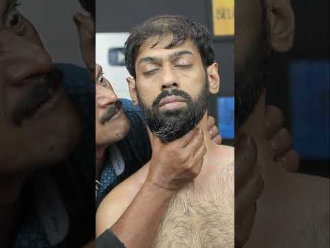 Awesome Cracking Massage ASMR By Big Eyes Barber #shorts