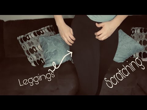 ASMR| Leggings Scratching | No Talking