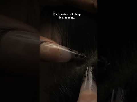 full video on our channel #asmr #hair #visualtingle #asmrsleep #shorts #shortsfeed #asmr