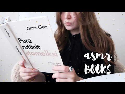 ASMR SUOMI - höpöttelyä ja kirjasuosituksia - BOOK RECOMMENDATIONS ASMR