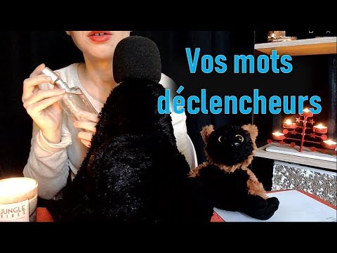 [ASMR français] VOS Mots déclencheurs pour dormir ! Sleep trigger words