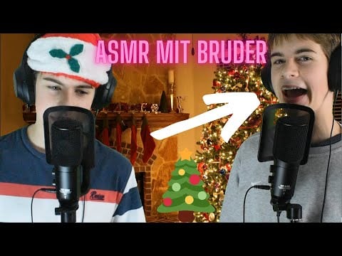 [ASMR] inaudible Whispering Mit meinem Zwillings Bruder | Weihnachtsspecial # 16 | Mega Funny