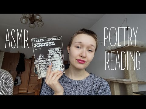 ASMR 'Kaddish' by Allen Ginsberg📖 part 4 | POETRY READING