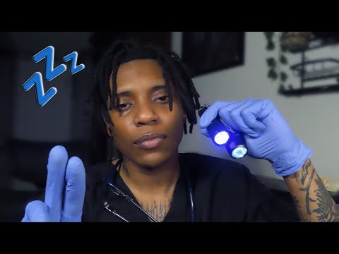 ASMR | At Home Cranial Nerve Exam Close Up Whispers