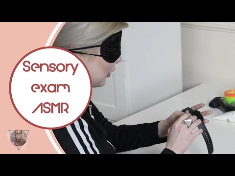 * ASMR * Sensory check / Real Person / Sensory tests / Eye mask / Cranial nerve exam / Unintentional