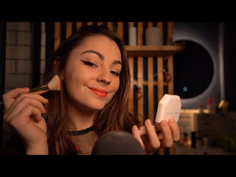 ♡ ASMR  - Je te relaxe en me maquillant ♡