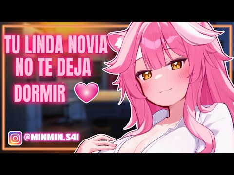 ASMR | NOVIA JUGUETONA no te deja dormir 🔥 ⁄ Roleplay Español