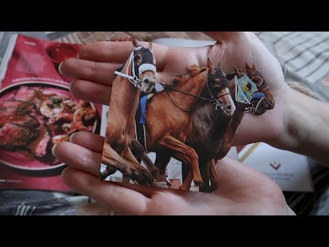 ASMR Food Magazine Flipping ~ Paper & ScissorzZzZz ~ Summer Edition Whispered