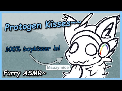 [Furry ASMR] Soft Kisses from a Protogen~