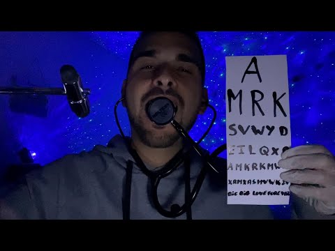 ASMR Examen médical complet