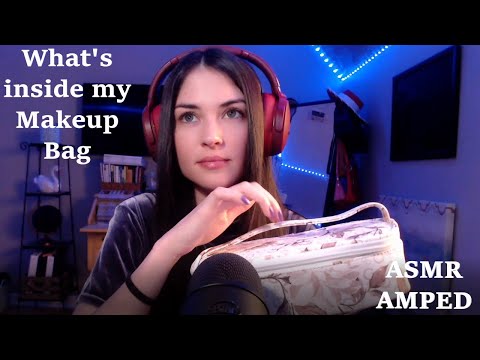 ASMR [ What's inside my Makeup Bag ] | Whispered