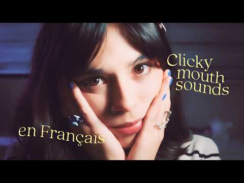 ASMR ❥ (En Français!) Mouthsounds, doux murmures, chuchotements pour DORMIRRR 💫