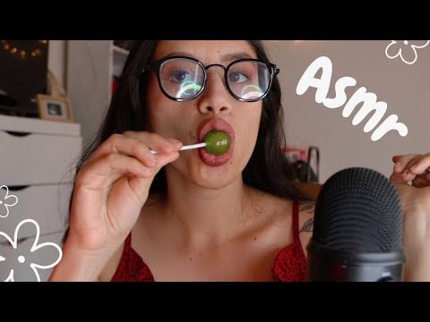 ASMR mouthsounds con lollipop 💋👂🏻✨