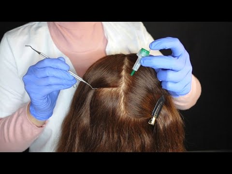 ASMR Satisfying Scalp Check with Super Tingly Tools (No Talking)