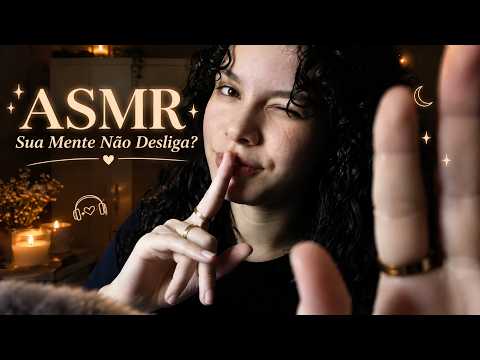 ASMR Sua Mente Não Desliga? | Whispers & Mouth Sounds🌙