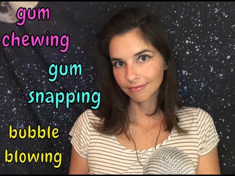 ASMR Gum Sounds *minimal talking*