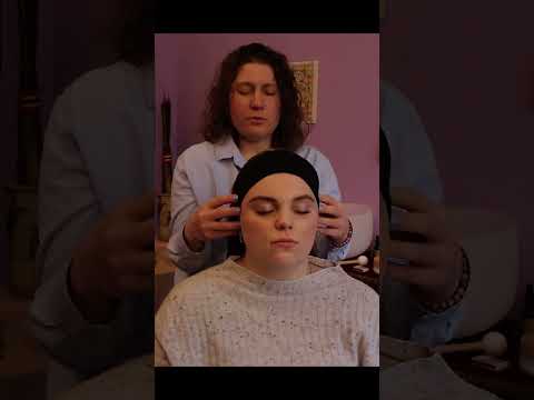 Sending her to another dimension 💫 #asmr #reiki