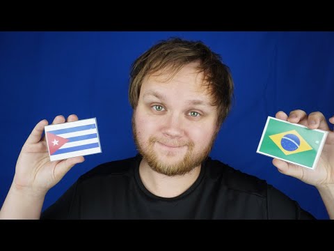 ASMR | Guess the Flag of America 🇨🇦 (Eyes Closed)