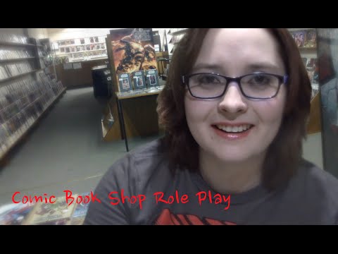 [ASMR] Comic Book Shop RP- Female Comic Characters