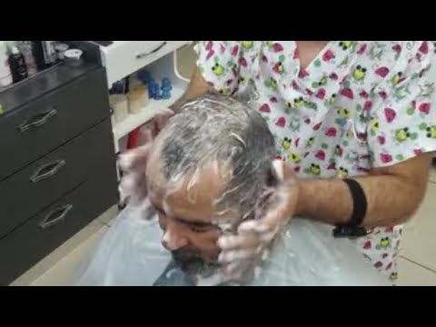 ASMR MANUAL CLIPPERS AND SCALP ,BACK AND BODY MASSAGE