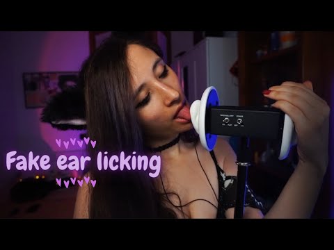 ASMR | Best fake EAR LICKING 👅