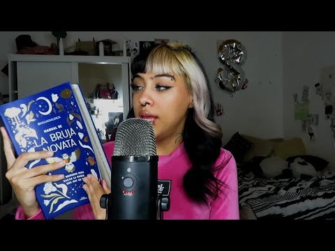 Asmr leyendo "la bruja novata" 1