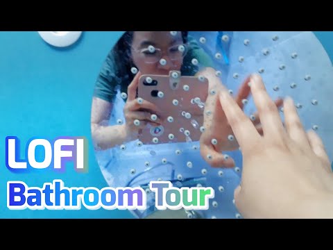 ASMR NEW BATHROOM TOUR (Soft Spoken, Tapping, Scratching) 🛁🛀 [LOFI]