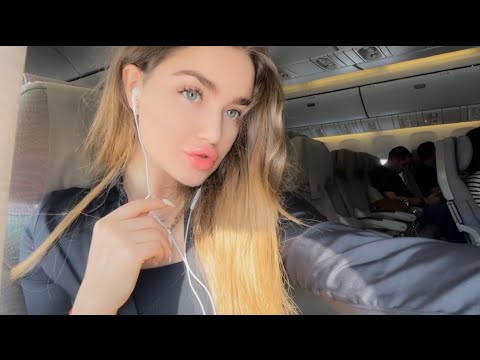 ASMR Полёт на самолете авиакомпании Emirates