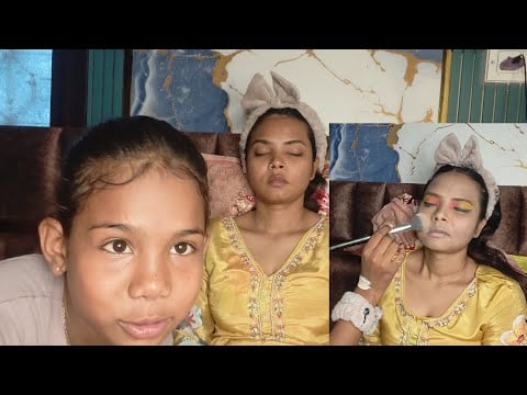 Riya’s Makeup & Hair Styling ASMR 💄✨ | I Fell Asleep During This Relaxing Makeup Session 😴💆‍♀️