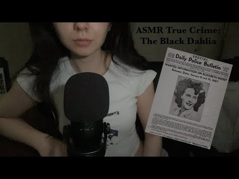 ASMR True Crime: The Black Dahlia | Soft & Whispered