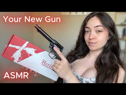 ASMR Gun Store Roleplay | Heritage Rough Rider .22LR Prep & Inspection