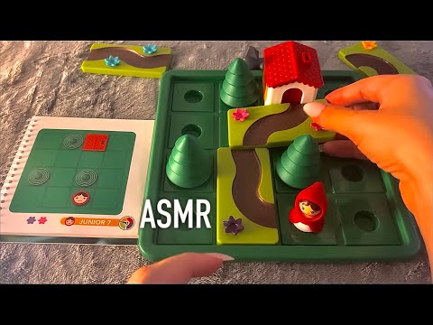 😴ASMR - plastic puzzle with Red riding hood🧩 - Clicky Whispers
