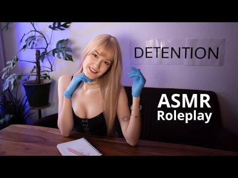 POV: Detention With A Goth Girl 🖤 Tattoo ASMR Roleplay