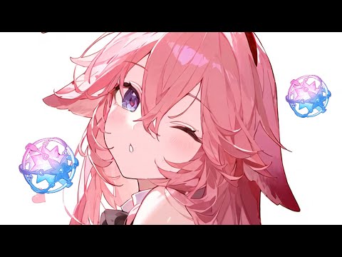АСМР геншин 🌸 крутим Яэ Мико🌸 много круток! розыгрыш акка☘ ASMR GENSHIN IMPACT