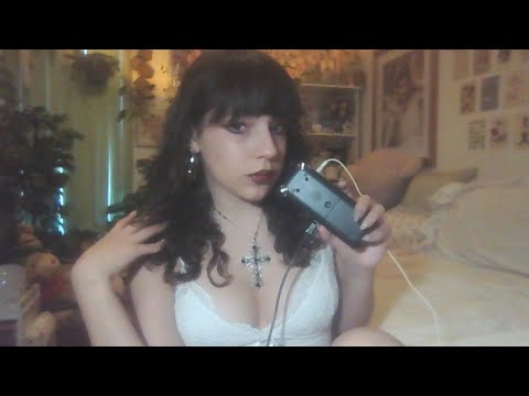 ASMR ₊˚♡🕯️♱₊˚. new tascam mic, mouth sounds