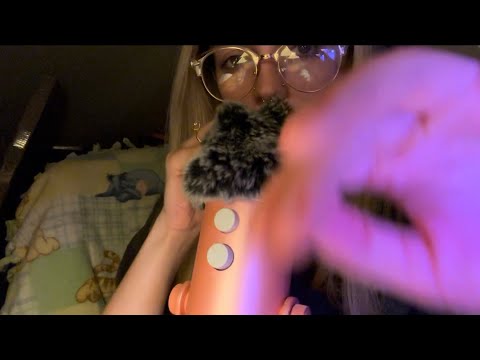 Microphone massaging and trigger words | asmr 