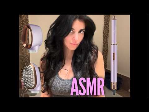 ASMR GRWM💫new hair tool💫Cweix Air Styler🎀(whispered, part voiceover)💕