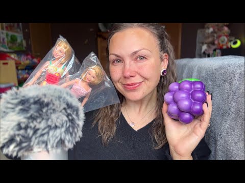 asmr/ nostalgic toys THRIFT HAUL🍇👯‍♀️ 