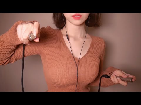 ASMR 귀야호👂🏻 고막 가까이에서 나는 가까운 팅글소리들과 편안하게 쓸어내리는 브러슁 (고막마사지,마이크 스크래치,태핑)