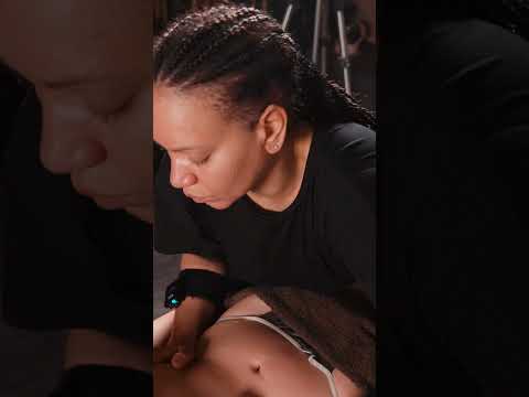 Total relaxation | asmr abdominal massage for Xenia #abdominalmassage