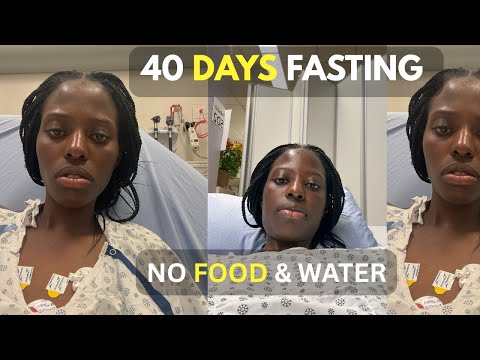 I FASTED FOR 40 DAYS TO SEEK GOD | NO FOOD & WATER.