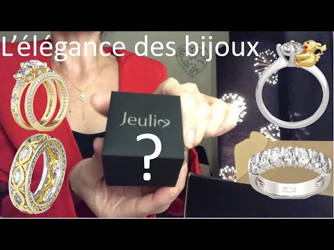 {ASMR} L'élégance des bijoux * admirons ensemble 2 sublimes bijoux