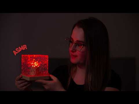 ASMR com ILUMINAÇÕES NOVAS PARA O CANAL | voz suave no Tascam | Binaural | Português