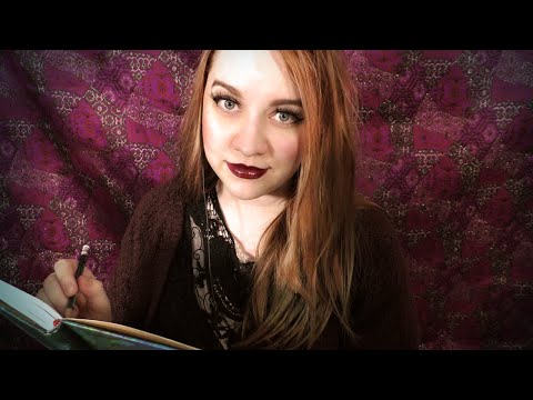 Art student sketches you to sleep :) [ASMR]