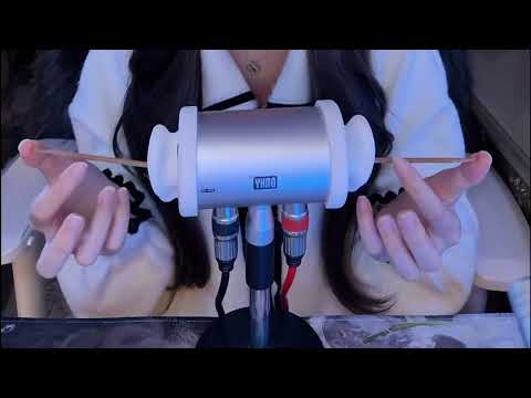Scalp Massage & Deep ASMR Ear Cleaning: Tingly Brushing, Rubbing & Fuzzy Sounds / 3HR (No Talking)