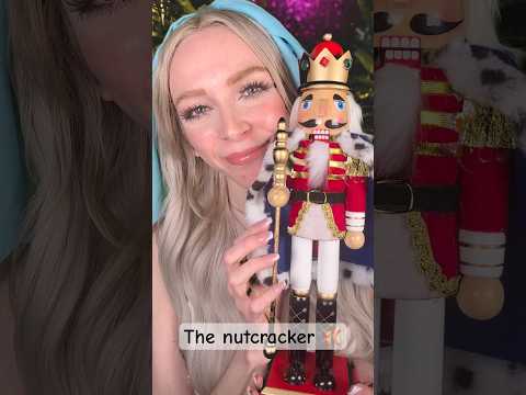 The nutcracker story told in ASMR 🎁🎄🩰🐀❄️ #asmr #christmas #roleplay