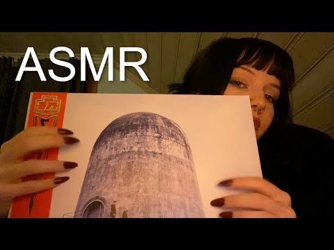 ASMR tapping & scratching on my favorite things (whispering)