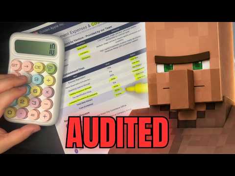 Minecraft ASMR: Villager Accountant Audits YOUR New Business Venture | Roleplay